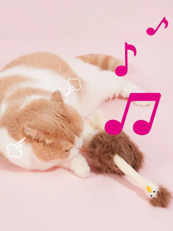 Haiwan Whistling Ostrich Catnip Toy