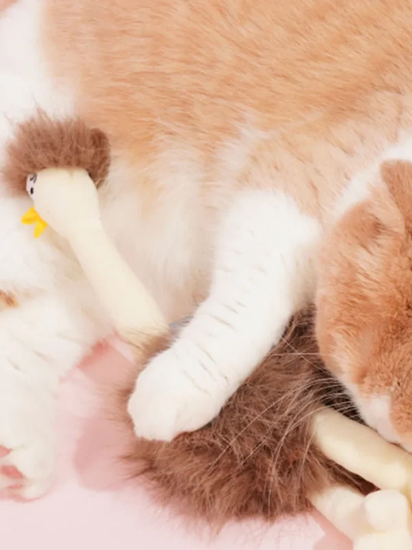 Haiwan Whistling Ostrich Catnip Toy